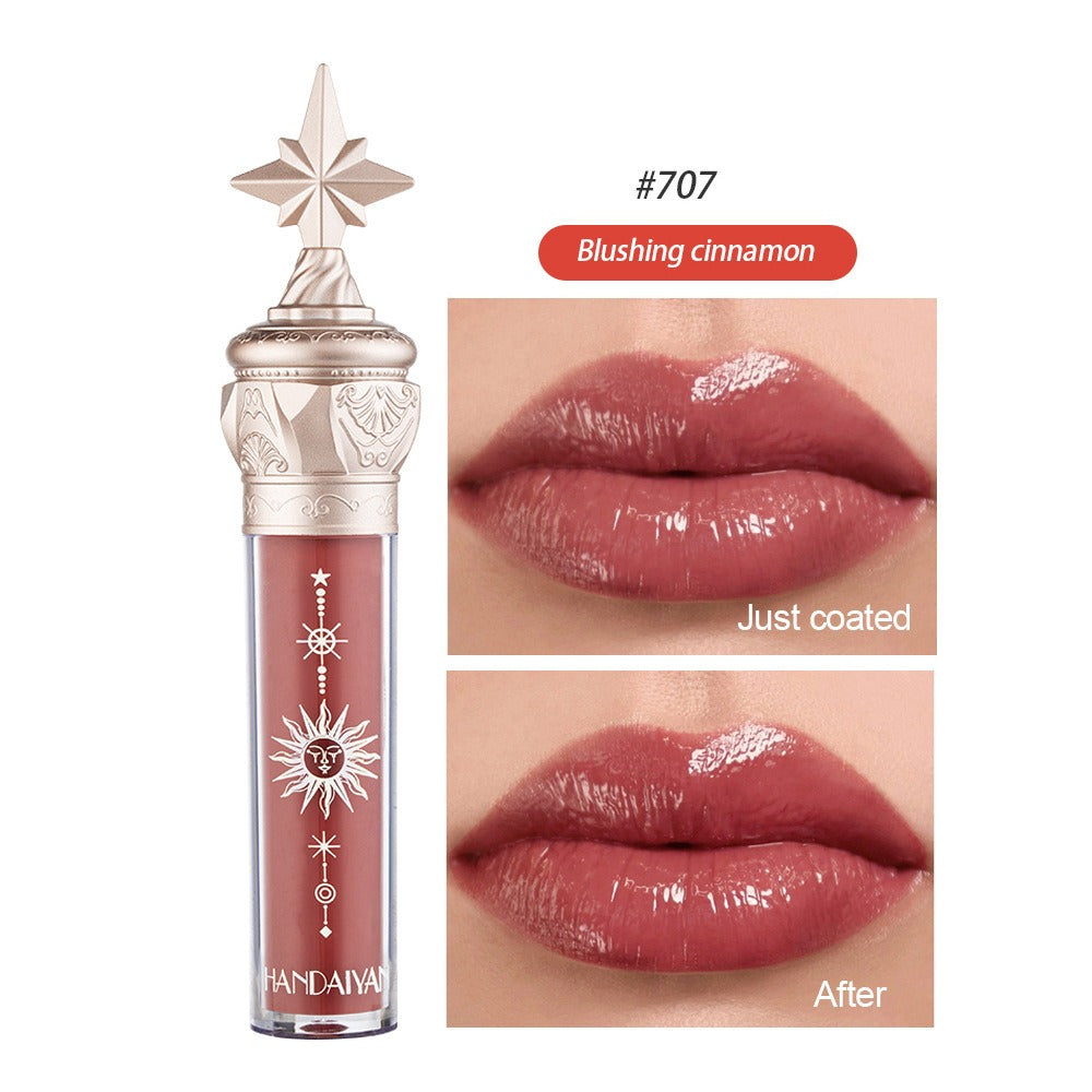 SHINY STAR Moisturizing Long-Lasting Mirror Lip Glaze Lipstick