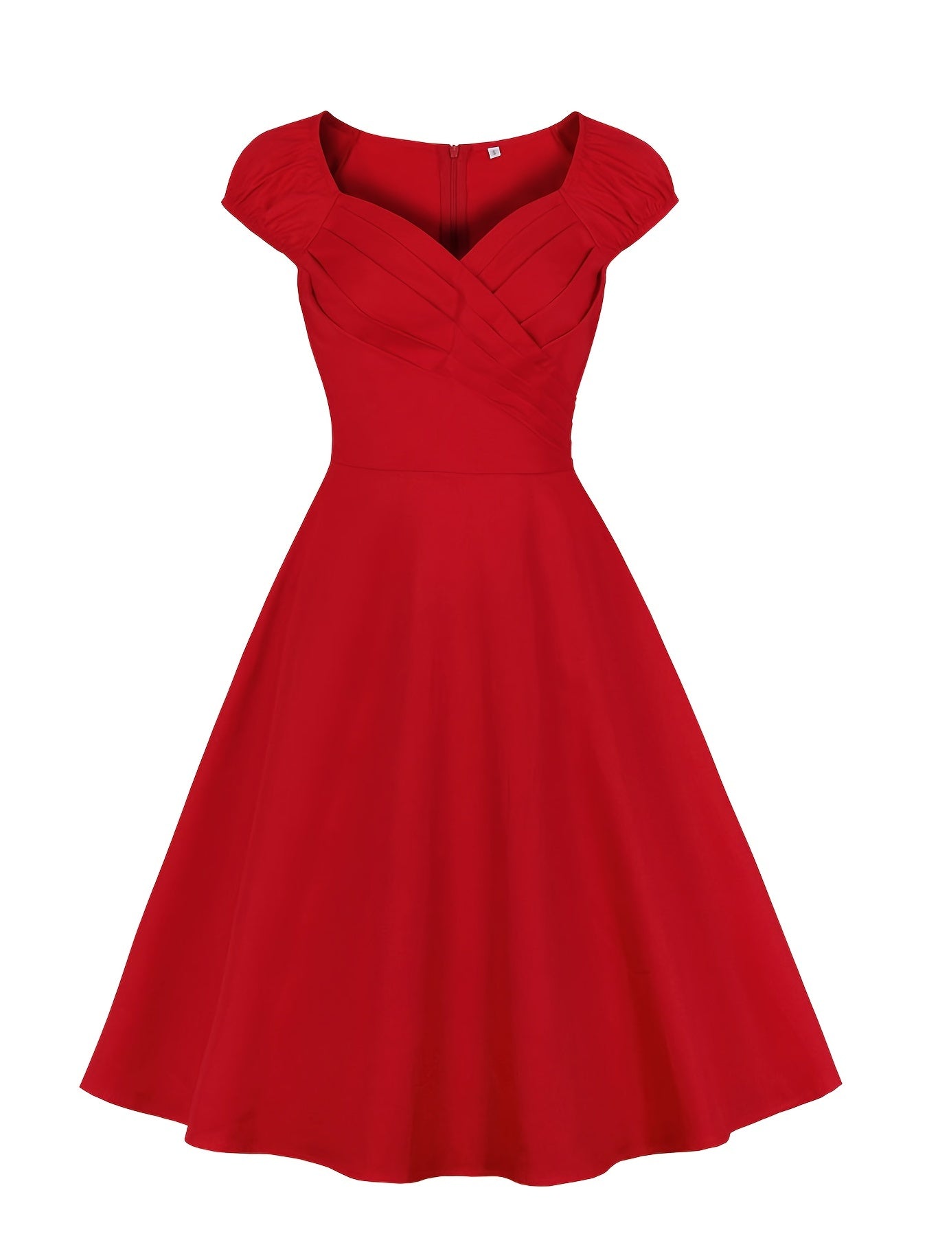 Women's Short Sleeve Party Swing Dress