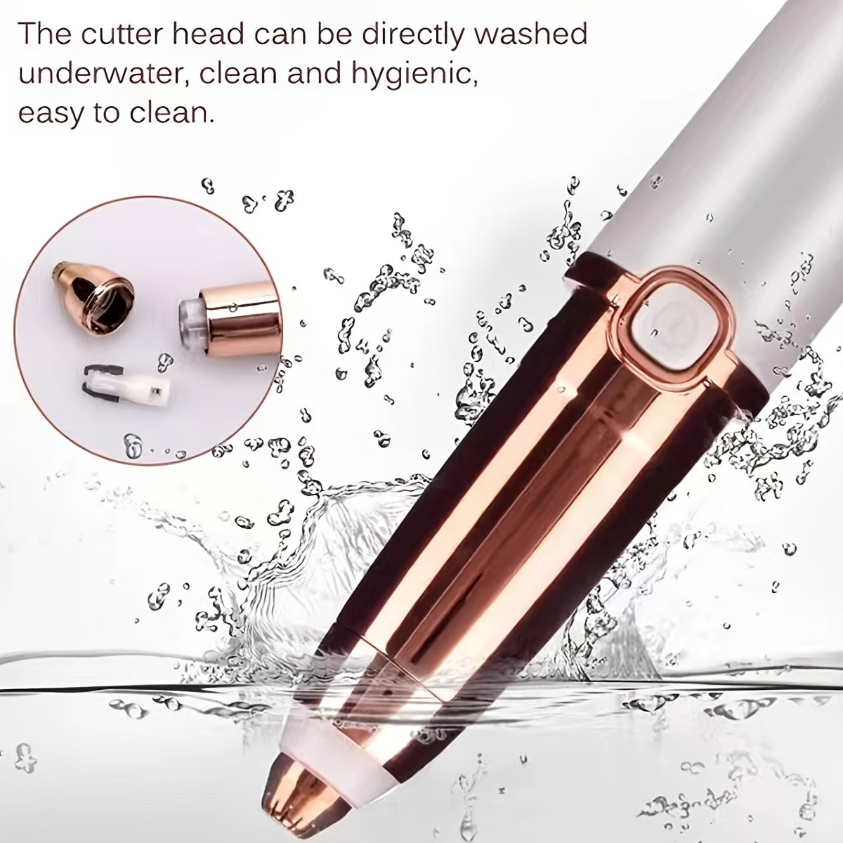 Eyebrow Pencil Hair Remover and Trimmer: Painless, Flawless, Electric Shaver for Women