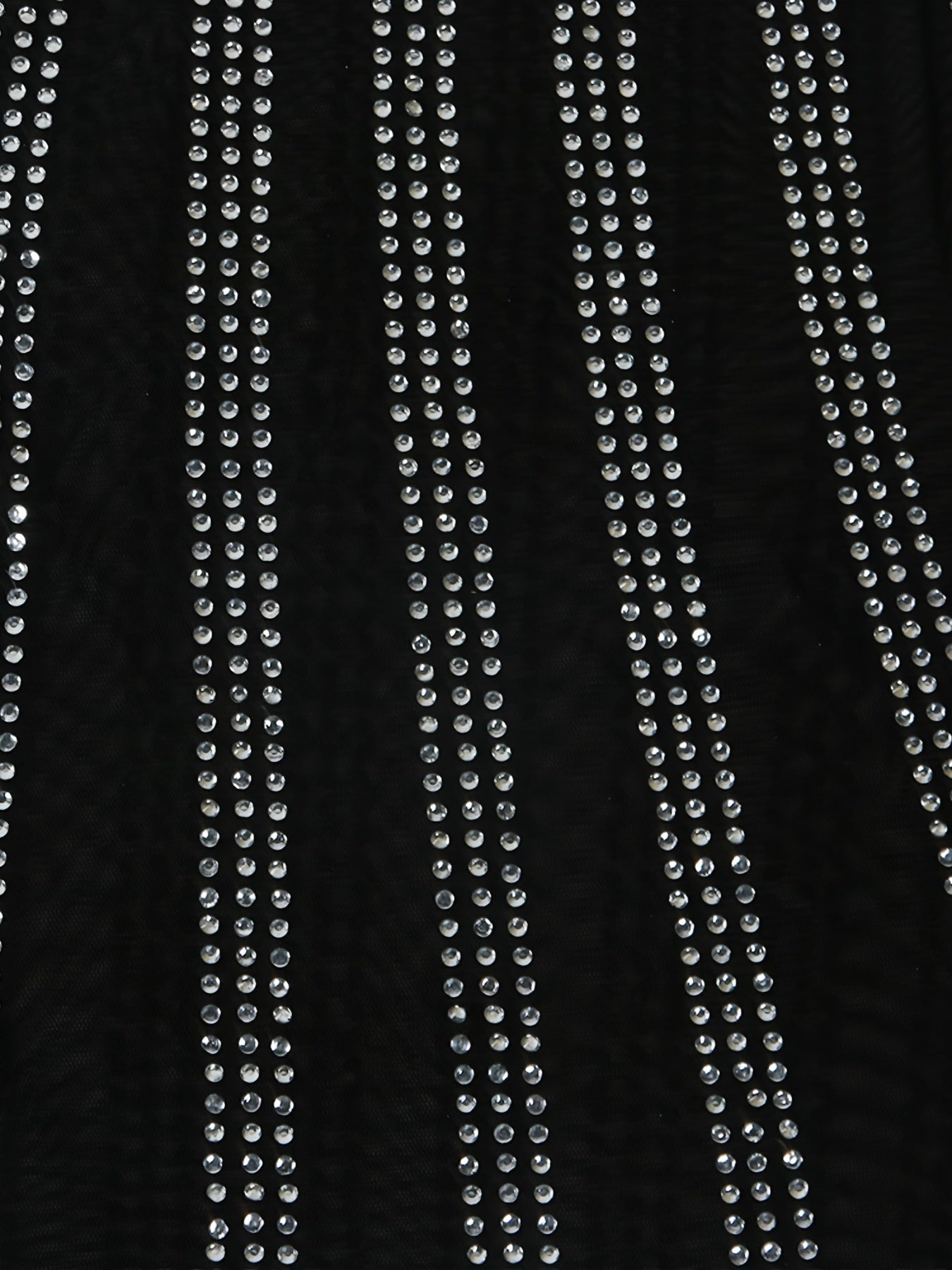 Women's Sexy Beaded Mesh Bodycon Dress