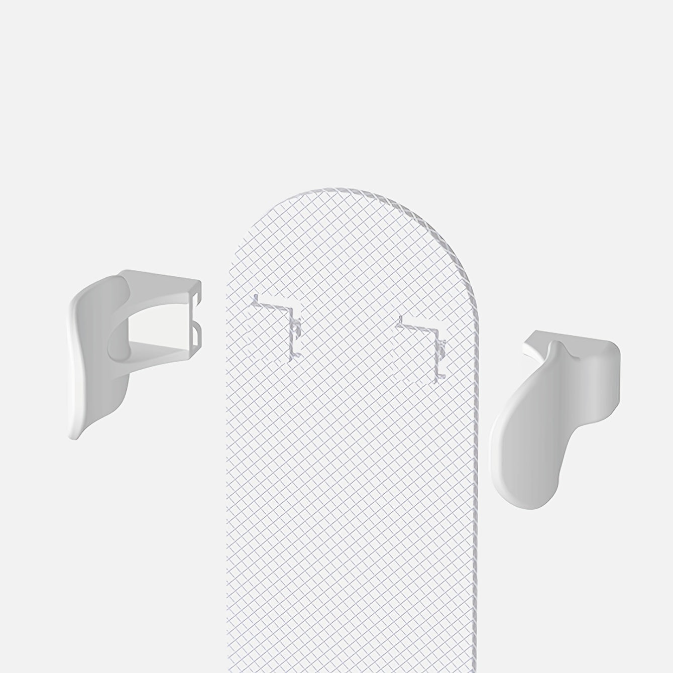 1pc Electric Toothbrush Holder Bathroom Wall Mount Storage Set Organizer Electric Body Base Stander, White