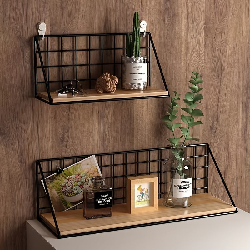 1pc Floating Shelves Wall Mounted, Hanging Storage Shelf For Bathroom, Living Room, Bedroom, Kitchen