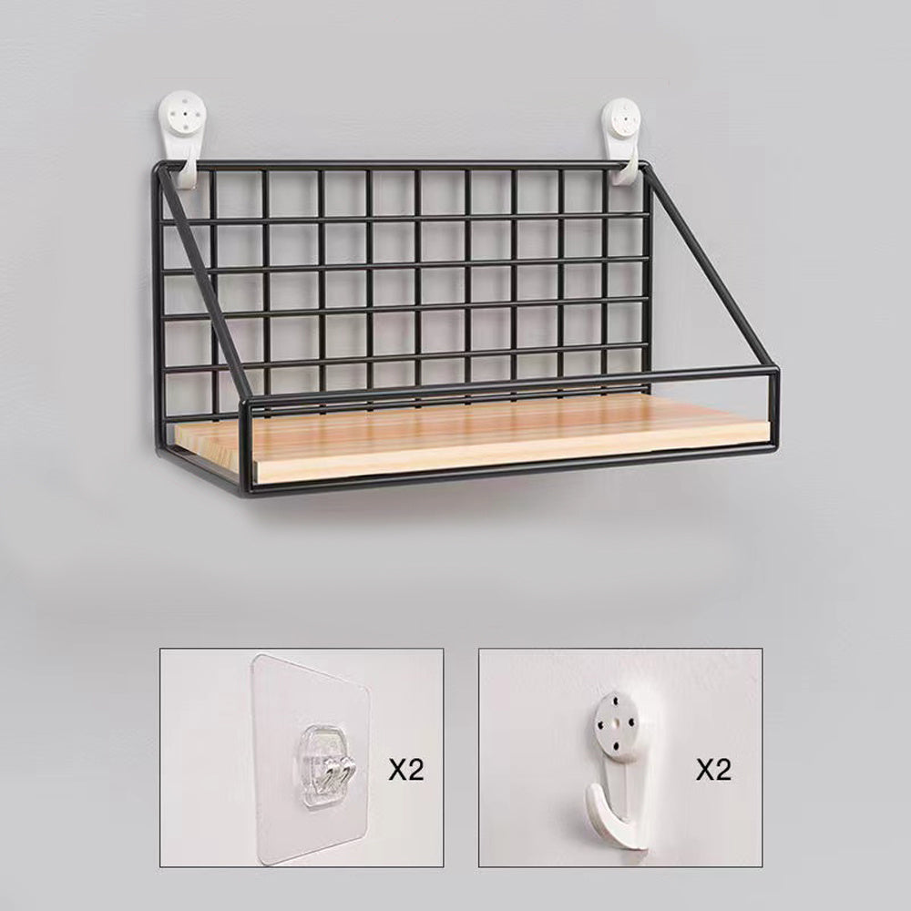1pc Floating Shelves Wall Mounted, Hanging Storage Shelf For Bathroom, Living Room, Bedroom, Kitchen