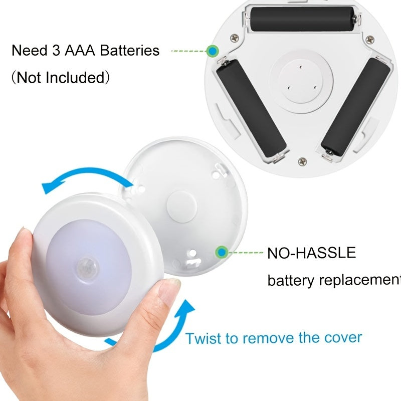 6-Piece Motion Sensor LED Night Lights