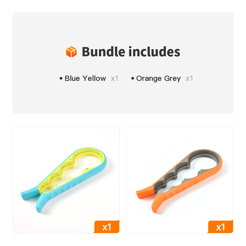 1-Piece 4-in-1 Multifunctional Bottle Opener