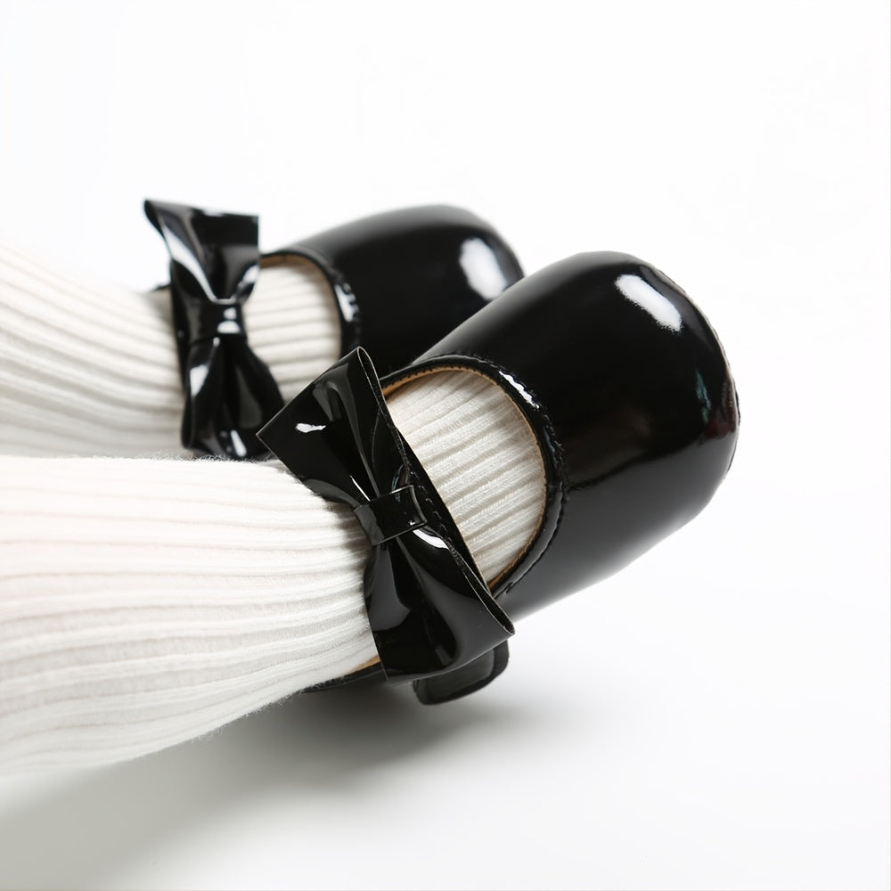 Bow Mary Jane Flats for Baby Girls