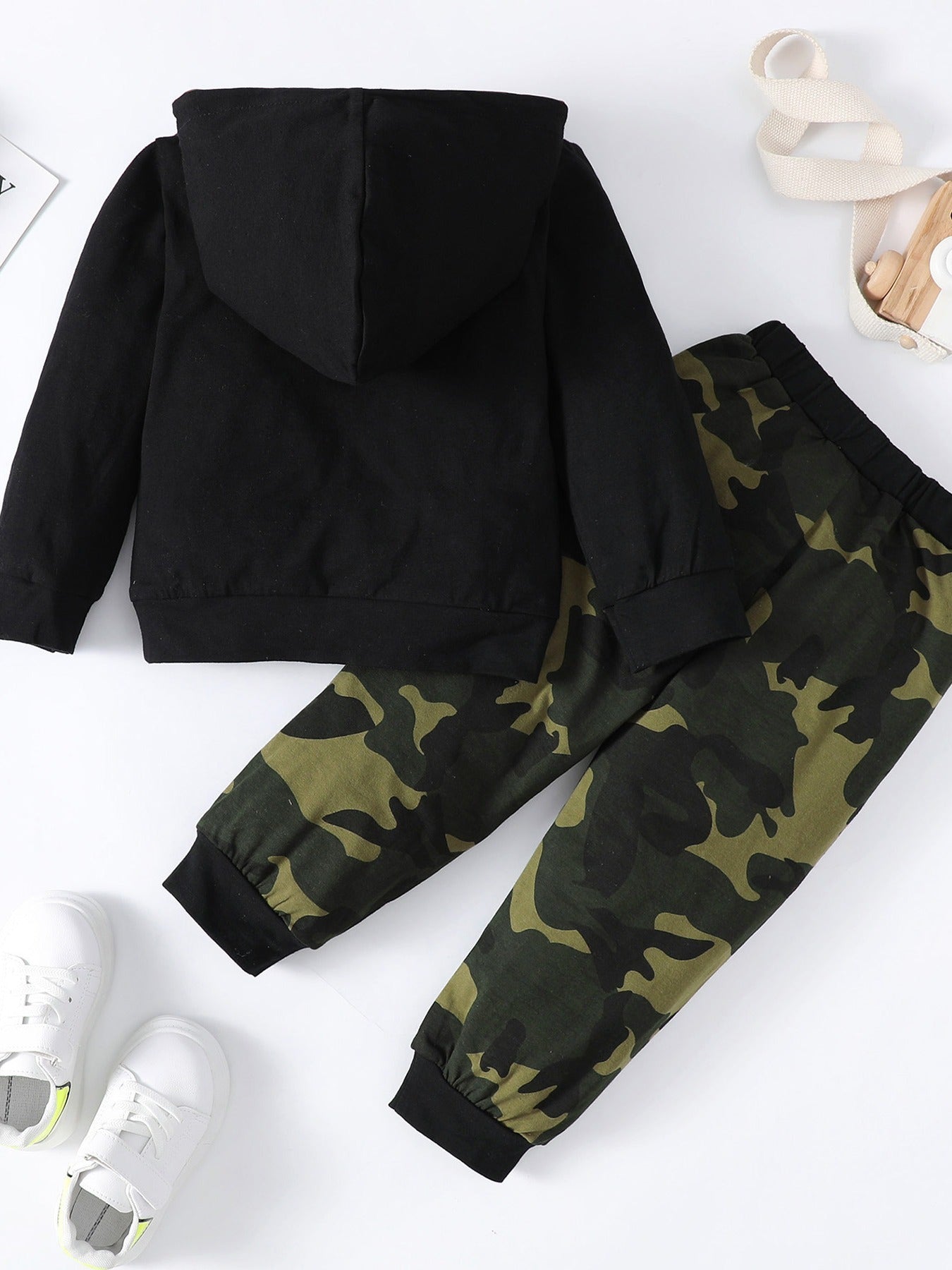 Boys' Hooded Sweatshirt & Sweatpant Set