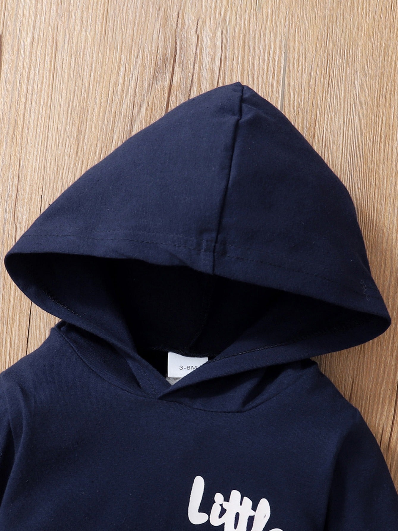2pcs Baby Boys Clothes BOSS Hooded Bodysuit and Matching Pants Set