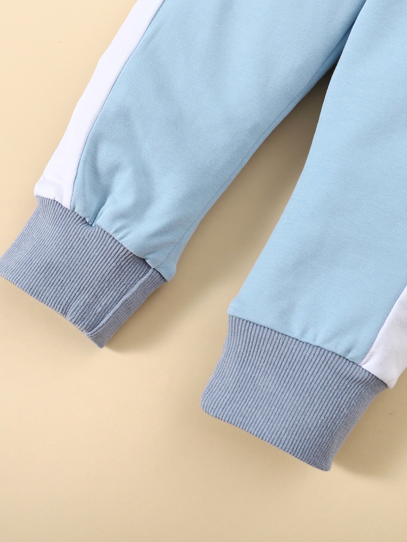Solid Color Casual Baby Boy's Pant Set with Hat