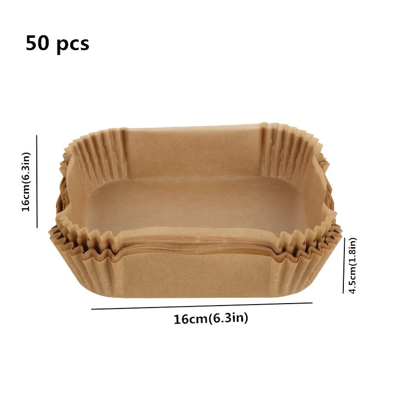 50PCS Air Fryer Disposable Paper Liners