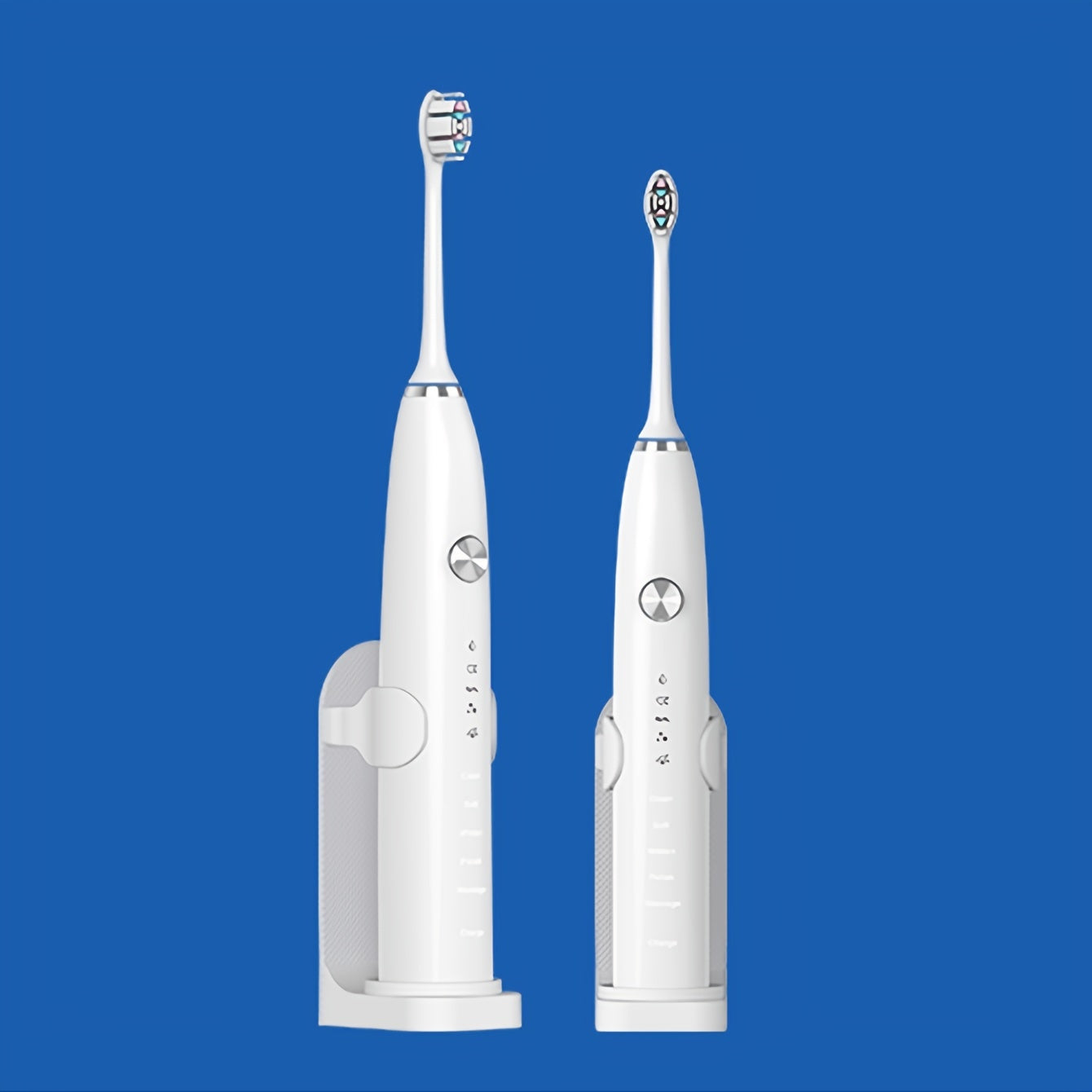 1pc Electric Toothbrush Holder Bathroom Wall Mount Storage Set Organizer Electric Body Base Stander, White