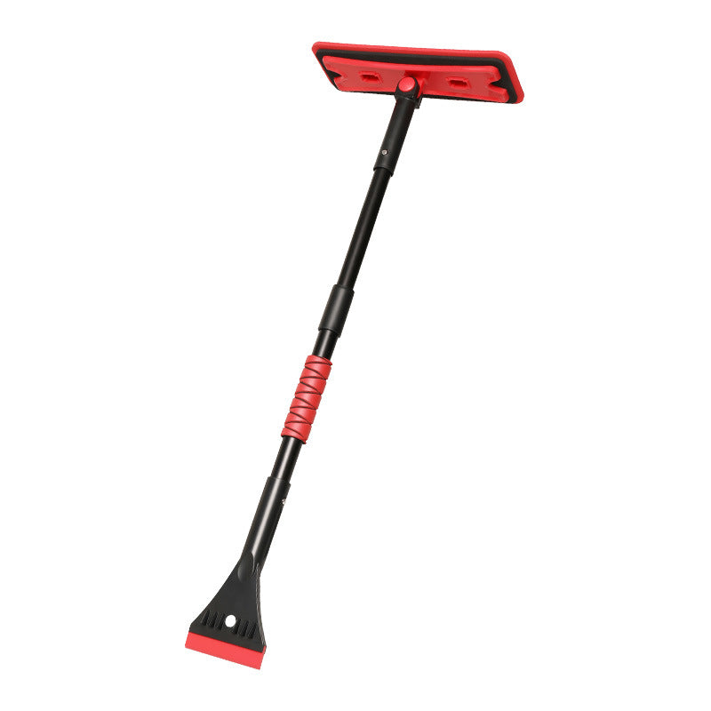 1pc Extendable Snow Broom With Ice Scraper, 3-in-1 Windshield Snow Removal Tool, Ice Mover For Car, SUV, Truck