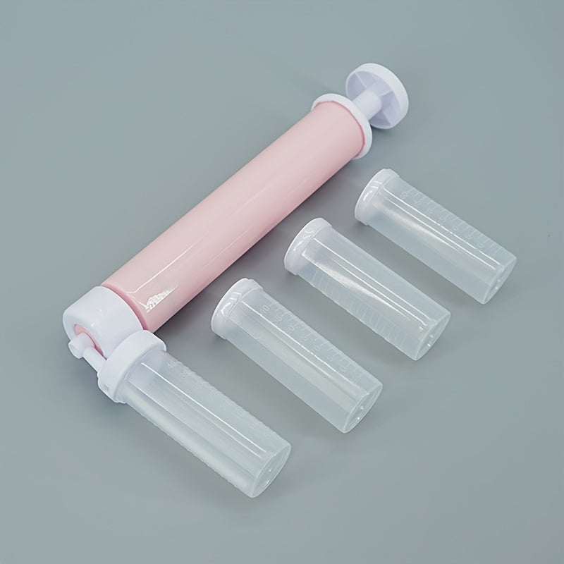 1pc Manual Cake Spray Gun, Mousse Cake Top Coloring Powder Sprayer, Cake Sprayer, Baking Decoration Mold