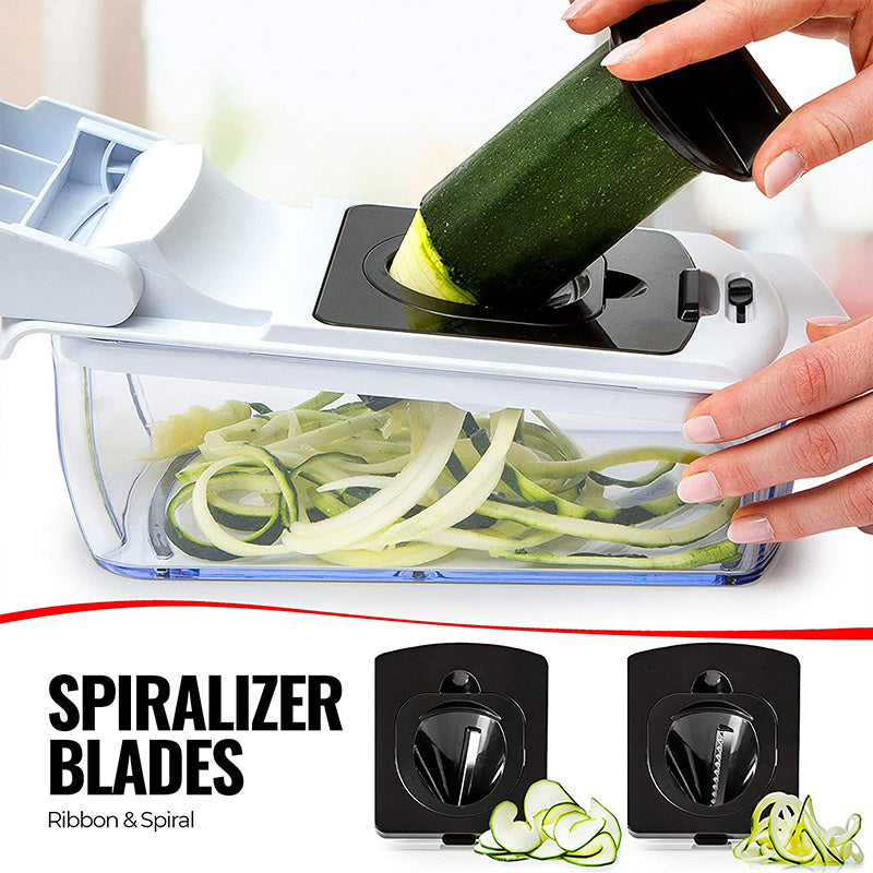 1pc Multipurpose Vegetable Chopper & Food Processor, Salad Chopper, Kitchen Supplies For Food Preparation, Kitchen Accessories